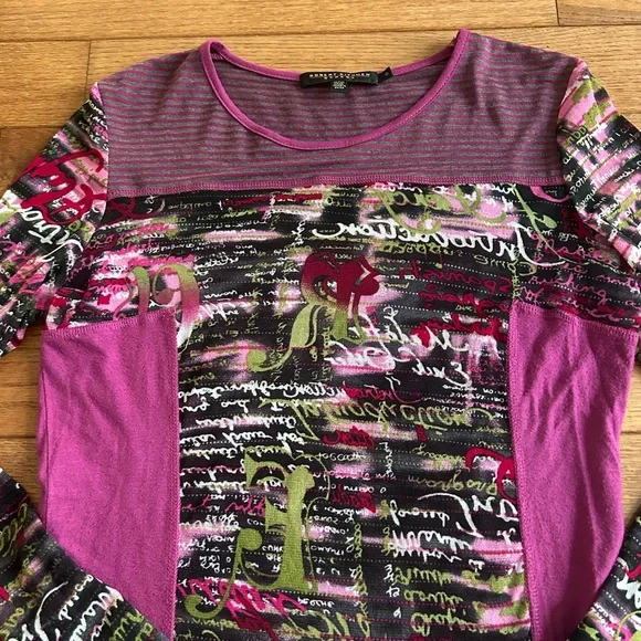 Y2K punk patchwork top - Picture 3 of 10